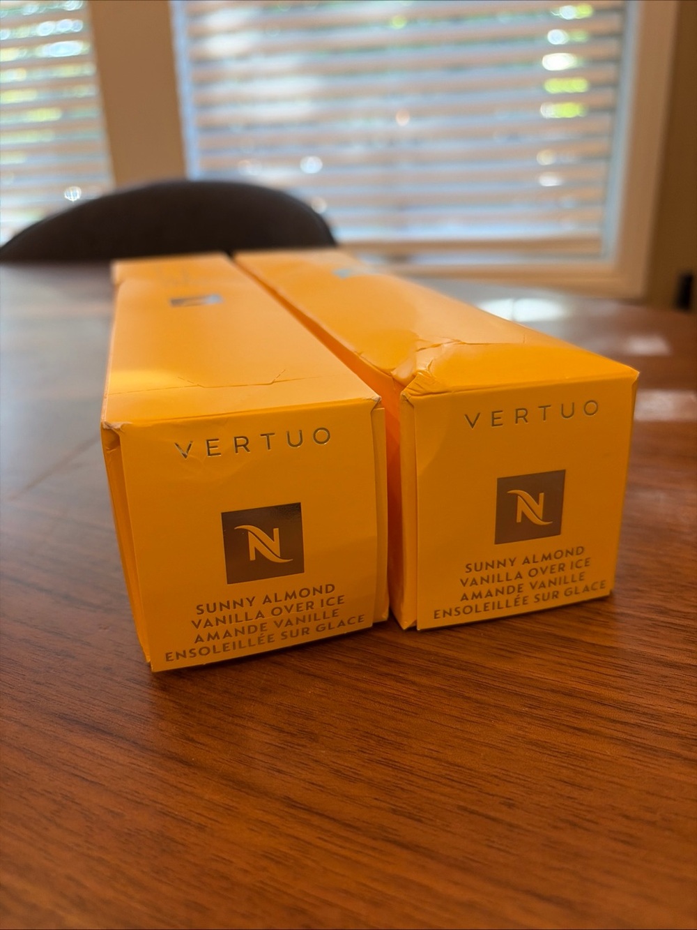 Nespresso Vertuo Limited Edition Sunny Almond Vanilla Over Ice (2 Sleeves) Expir